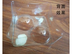 急需要PVC透明片,压半圆造形,图2