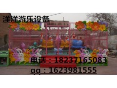 广场欢乐喷球车 儿童轨道火车 旋转木马游乐设备图2