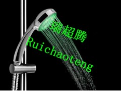 浙江市场LED自发电七彩闪变花洒/LED花洒/瑞超腾淋浴花洒图2