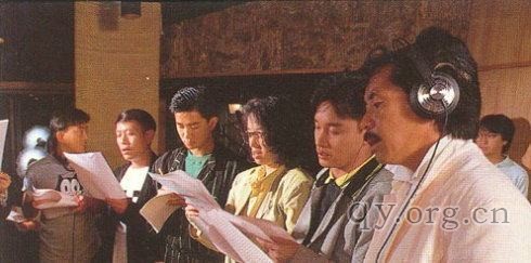 张国荣合影